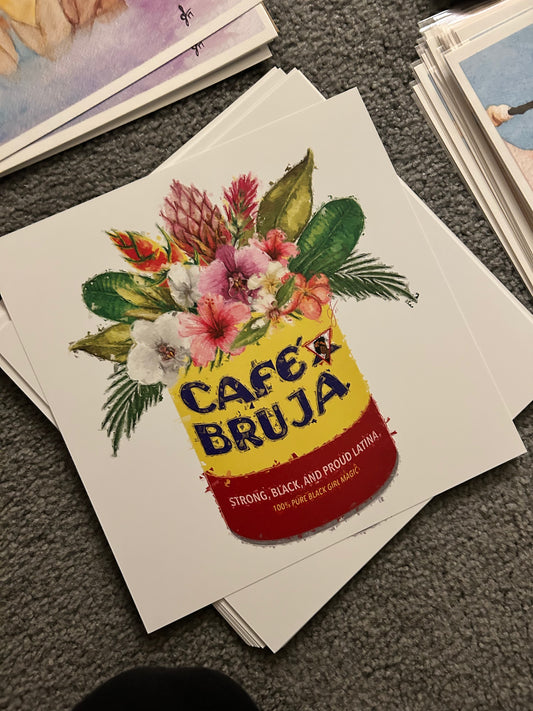 Cafe Bruja - Art Print