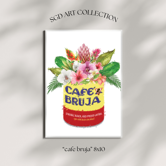 Cafe Bruja - Art Print